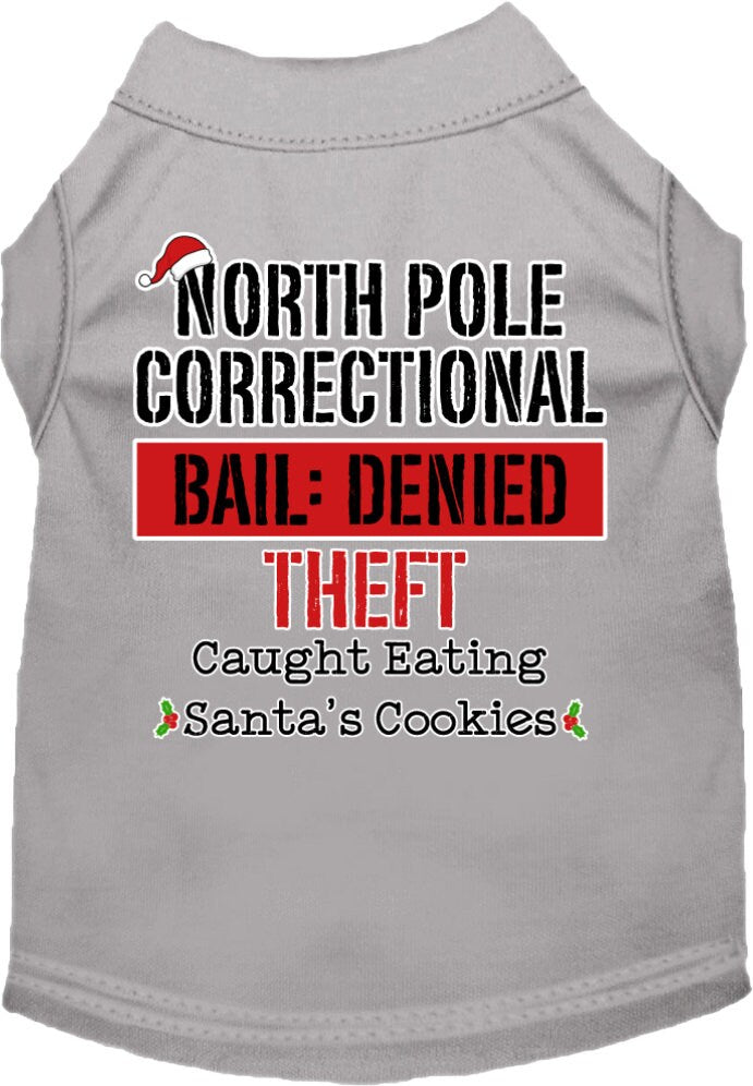 As You Wish Apparel – "North Pole Correctional" Christmas Pet Shirt