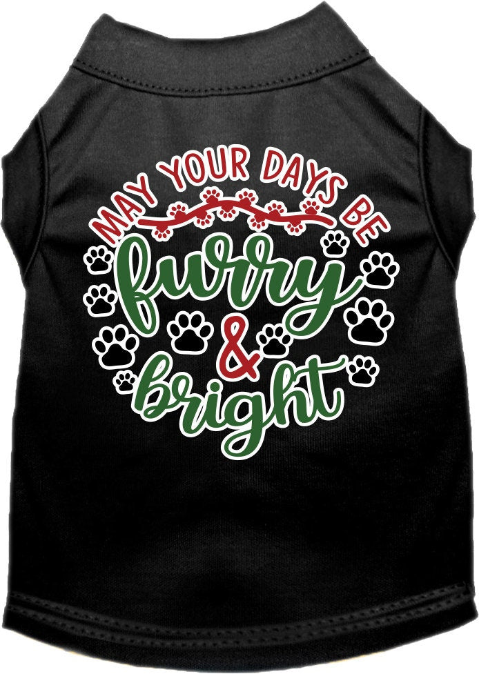 As You Wish Apparel – "Furry & Bright" Christmas Pet Shirt