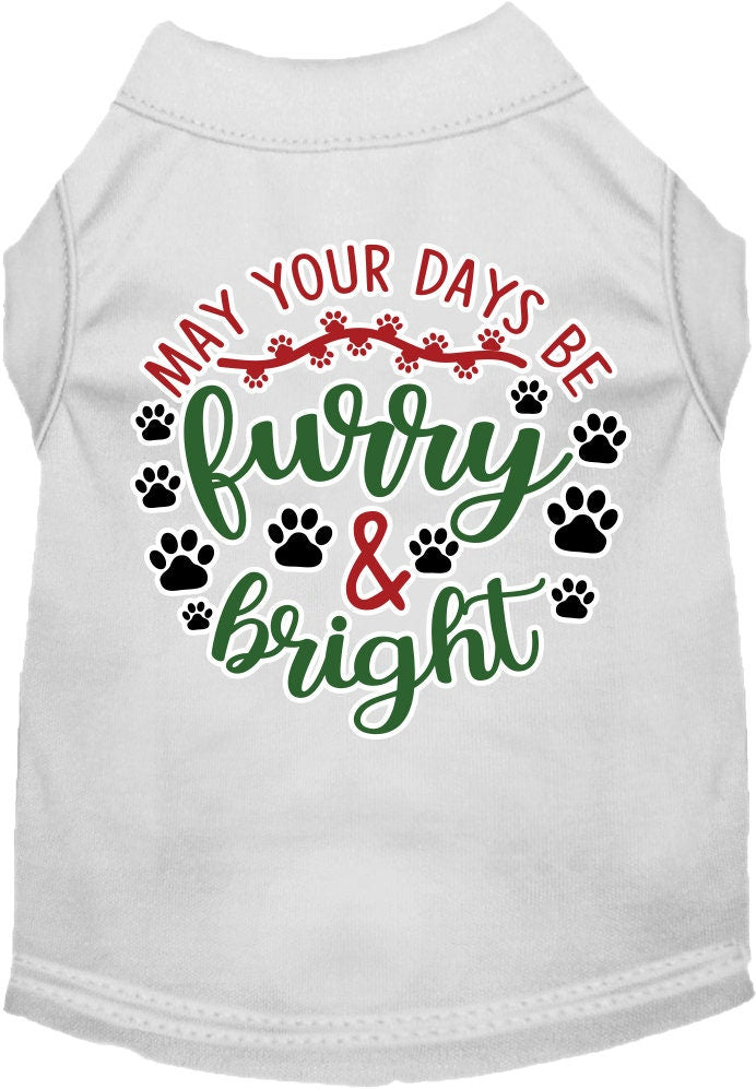 As You Wish Apparel – "Furry & Bright" Christmas Pet Shirt