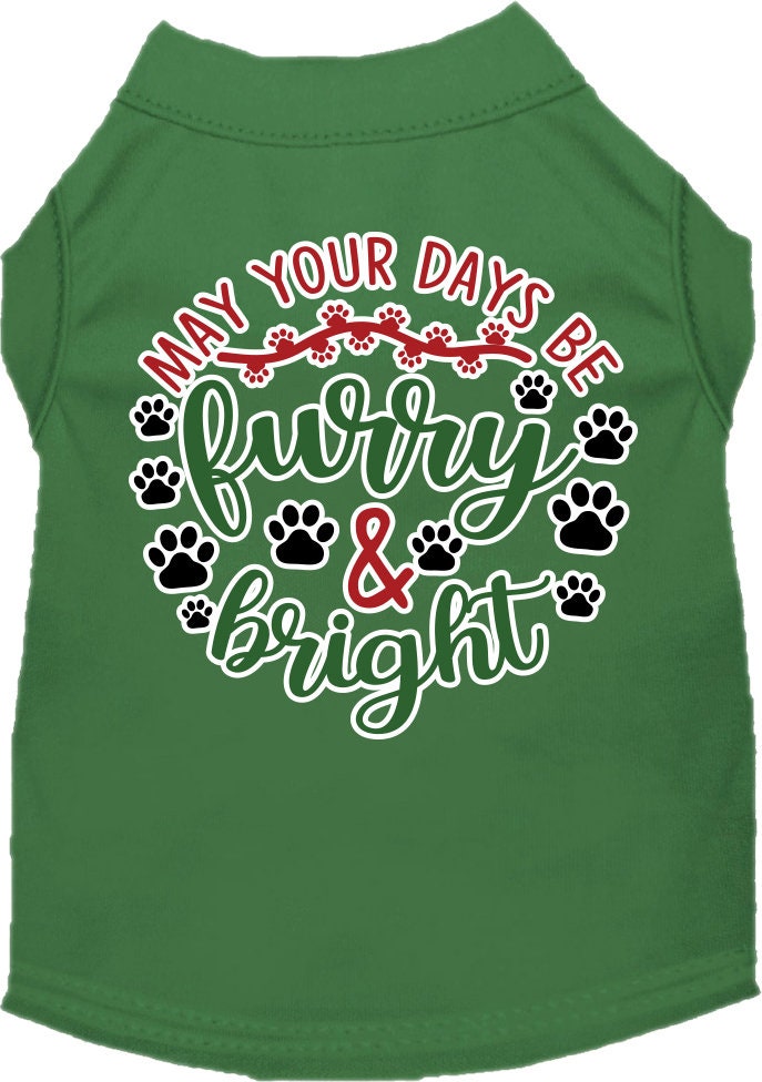 As You Wish Apparel – "Furry & Bright" Christmas Pet Shirt