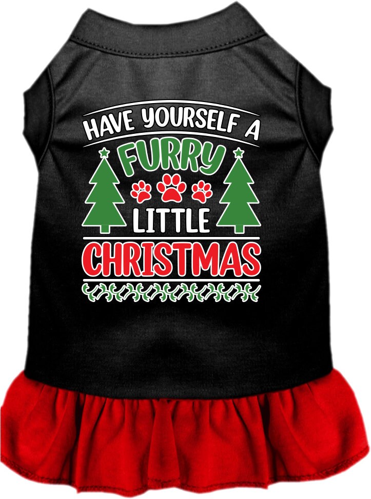 As You Wish Apparel – "Have Yourself A Furry Little Christmas" Pet Dress