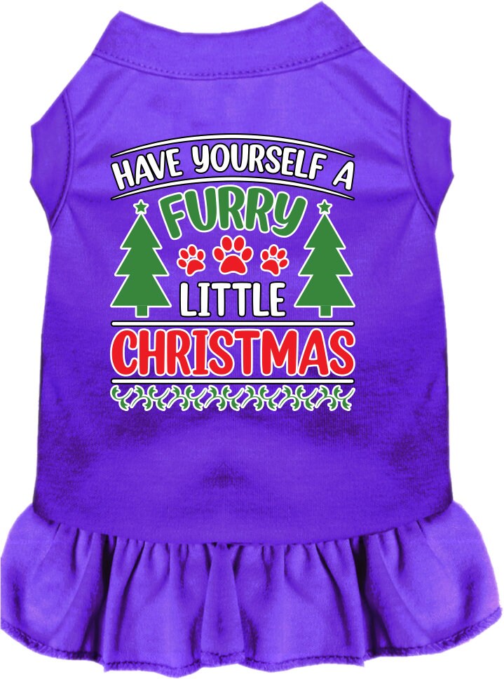 As You Wish Apparel – "Have Yourself A Furry Little Christmas" Pet Dress