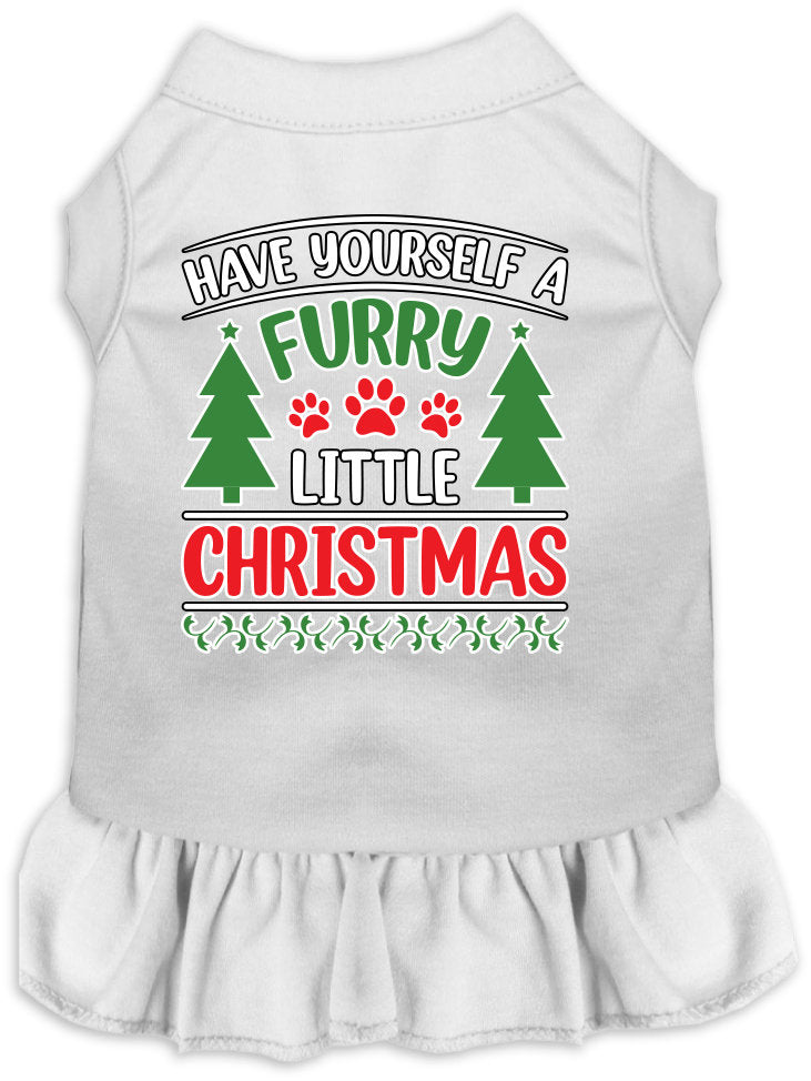 As You Wish Apparel – "Have Yourself A Furry Little Christmas" Pet Dress