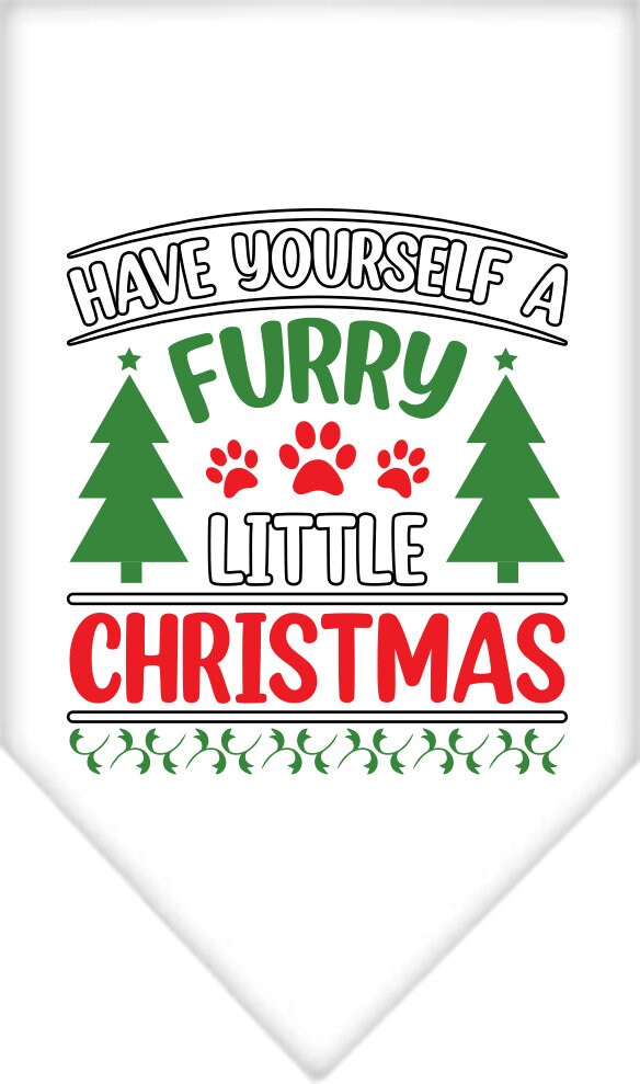 As You Wish Apparel – "Have Yourself A Furry Little Christmas" Pet Bandana