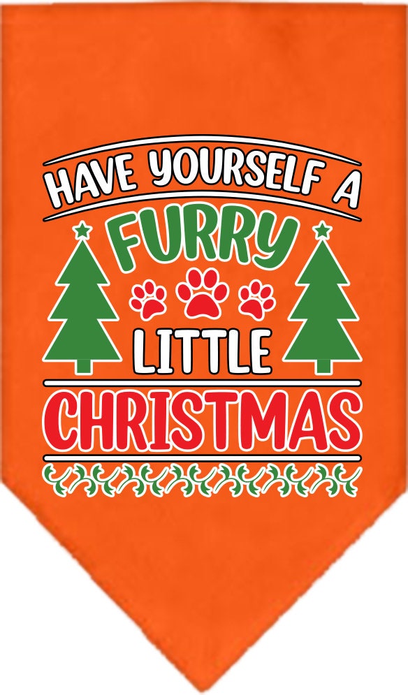 As You Wish Apparel – "Have Yourself A Furry Little Christmas" Pet Bandana