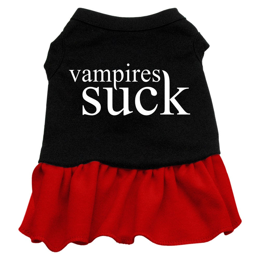 As You Wish Apparel – "Vampires Suck" Halloween Pet Dress