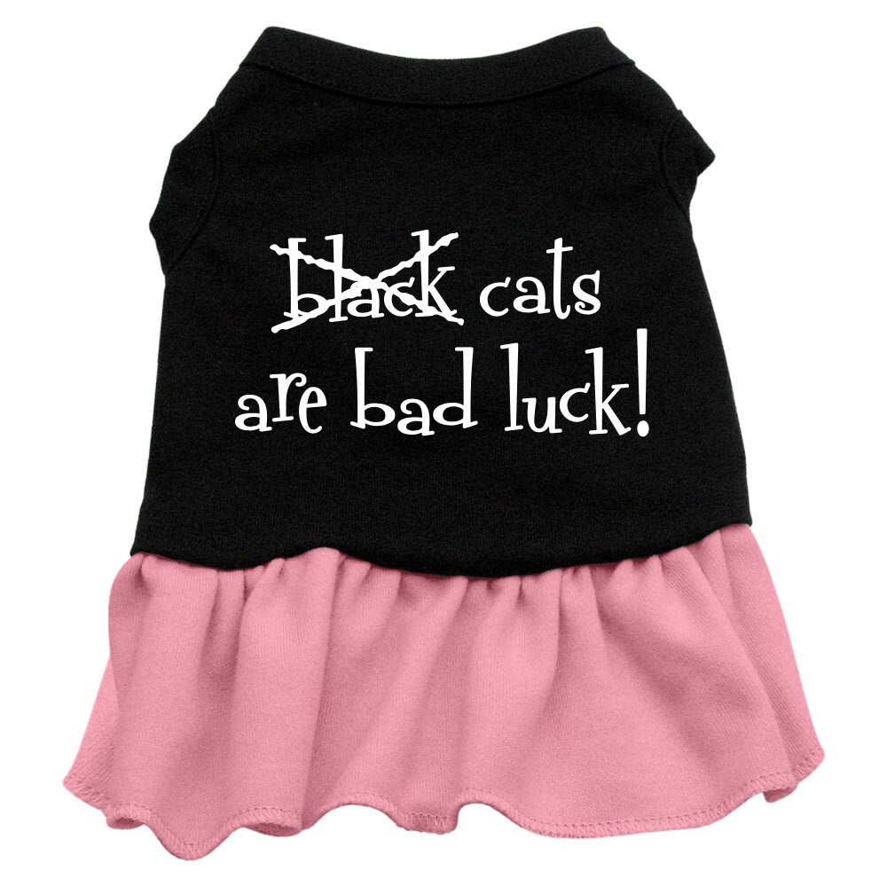 As You Wish Apparel – "Black Cats Are Bad Luck" Halloween Pet Dress