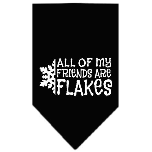 As You Wish Apparel – "All Of My Friends Are Flakes" Christmas Pet Bandana