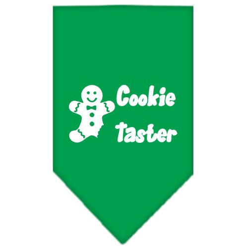 As You Wish Apparel – "Cookie Taster" Christmas Pet Bandana