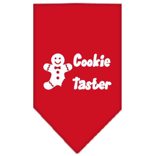 As You Wish Apparel – "Cookie Taster" Christmas Pet Bandana