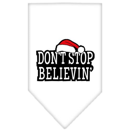 As You Wish Apparel – "Dont Stop Believin" Christmas Pet Bandana