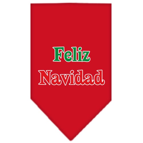 As You Wish Apparel – "Feliz Navidad" Christmas Pet Bandana