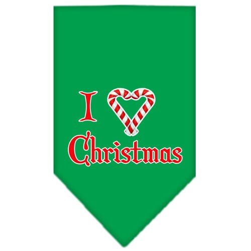 As You Wish Apparel – "I Heart Christmas" Pet Bandana