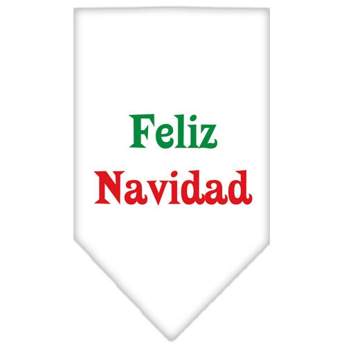 As You Wish Apparel – "Feliz Navidad" Christmas Pet Bandana