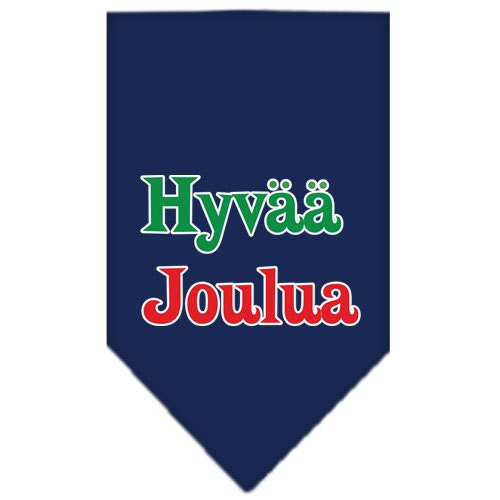 As You Wish Apparel – "Hyvää Joulua" Christmas Pet Bandana