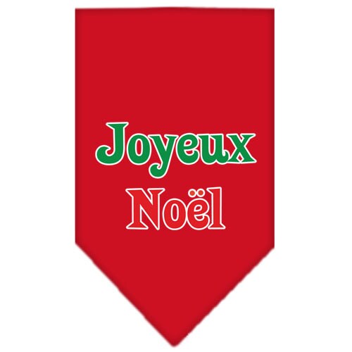 As You Wish Apparel – "Joyeux Noel" Christmas Pet Bandana