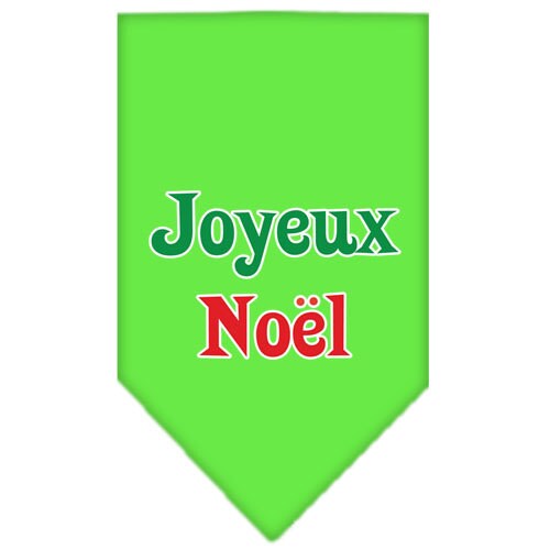 As You Wish Apparel – "Joyeux Noel" Christmas Pet Bandana