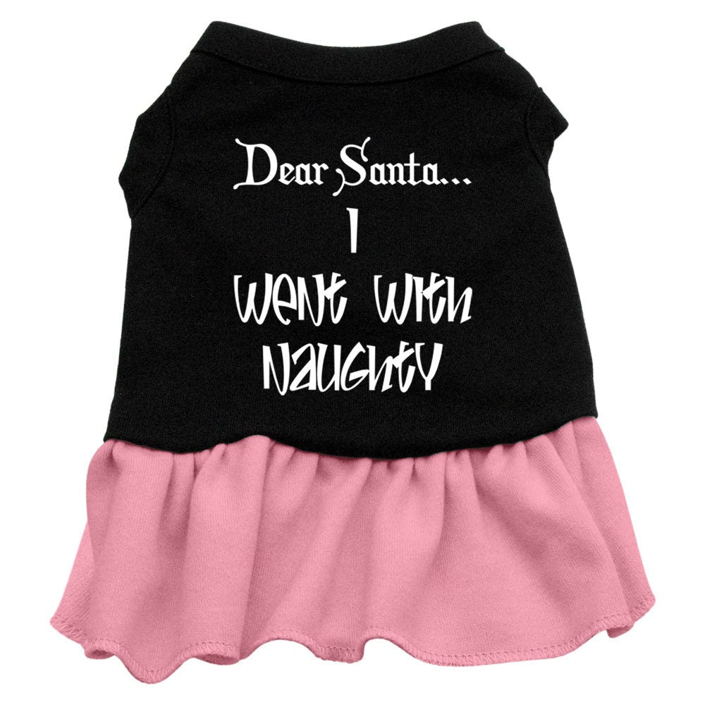 As You Wish Apparel – "Dear Santa, I Went With Naughty" Christmas Pet Dress