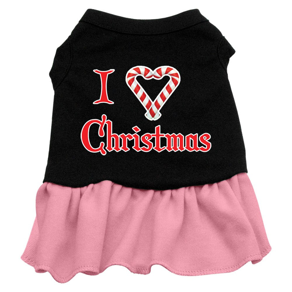 As You Wish Apparel – "I Love Christmas" Pet Dress