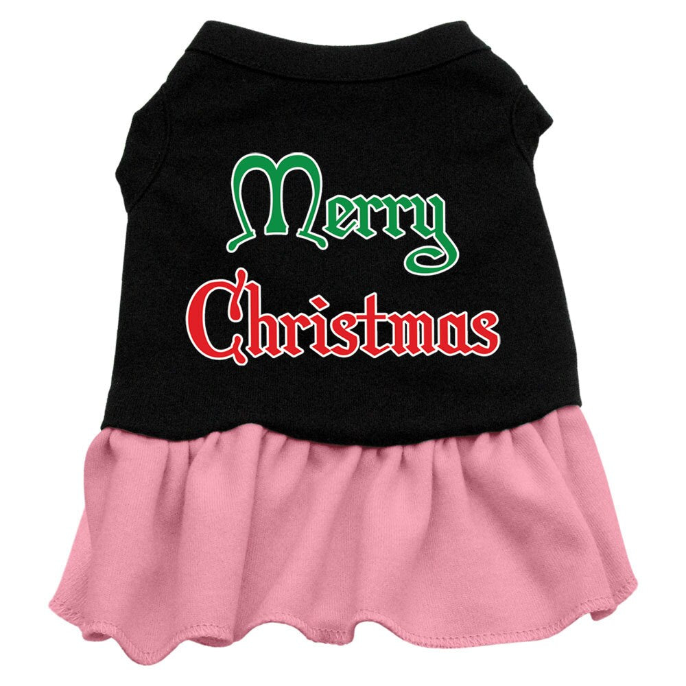 As You Wish Apparel – "Merry Christmas" Pet Dress