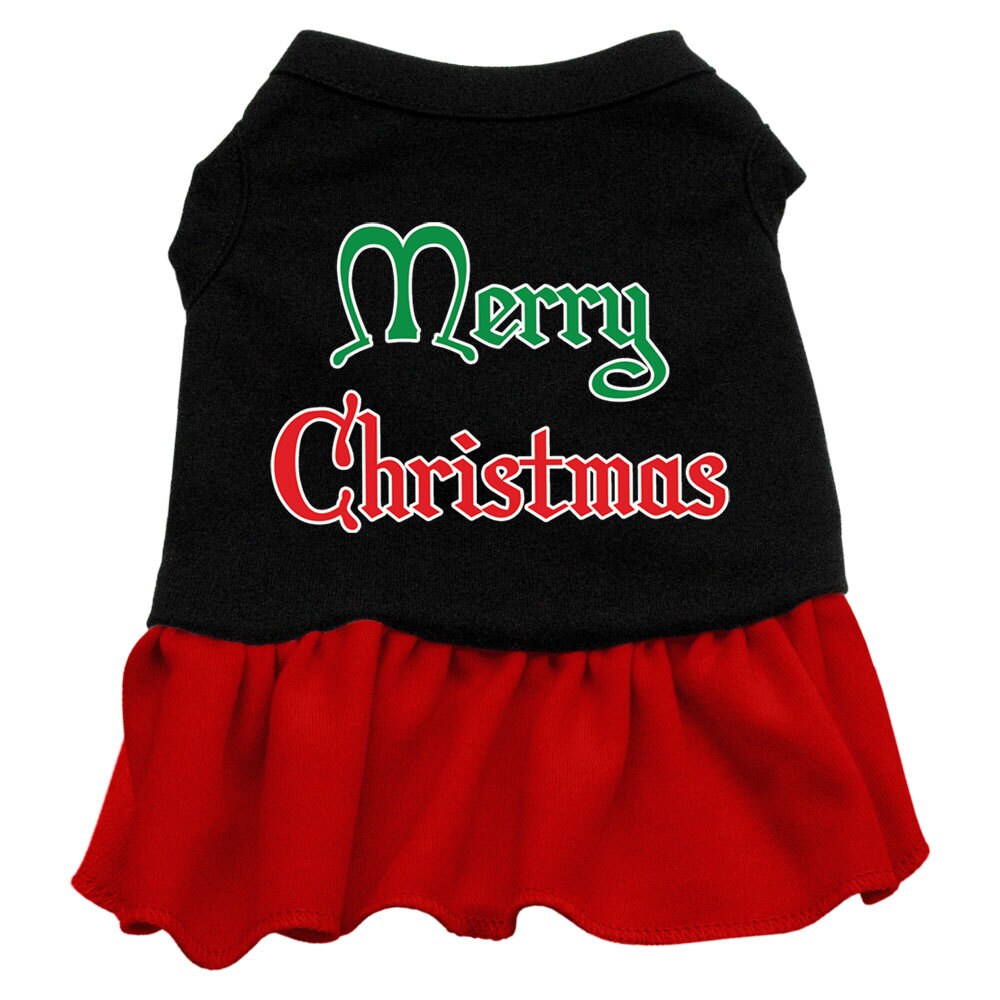 As You Wish Apparel – "Merry Christmas" Pet Dress