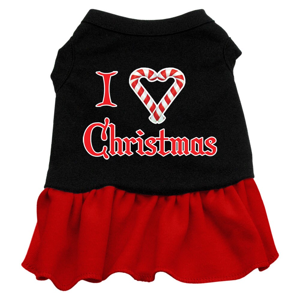 As You Wish Apparel – "I Love Christmas" Pet Dress