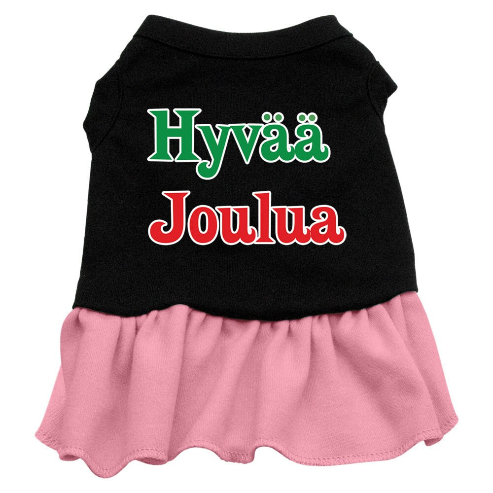 As You Wish Apparel – "Hyvaa Joulua" Christmas Pet Dress