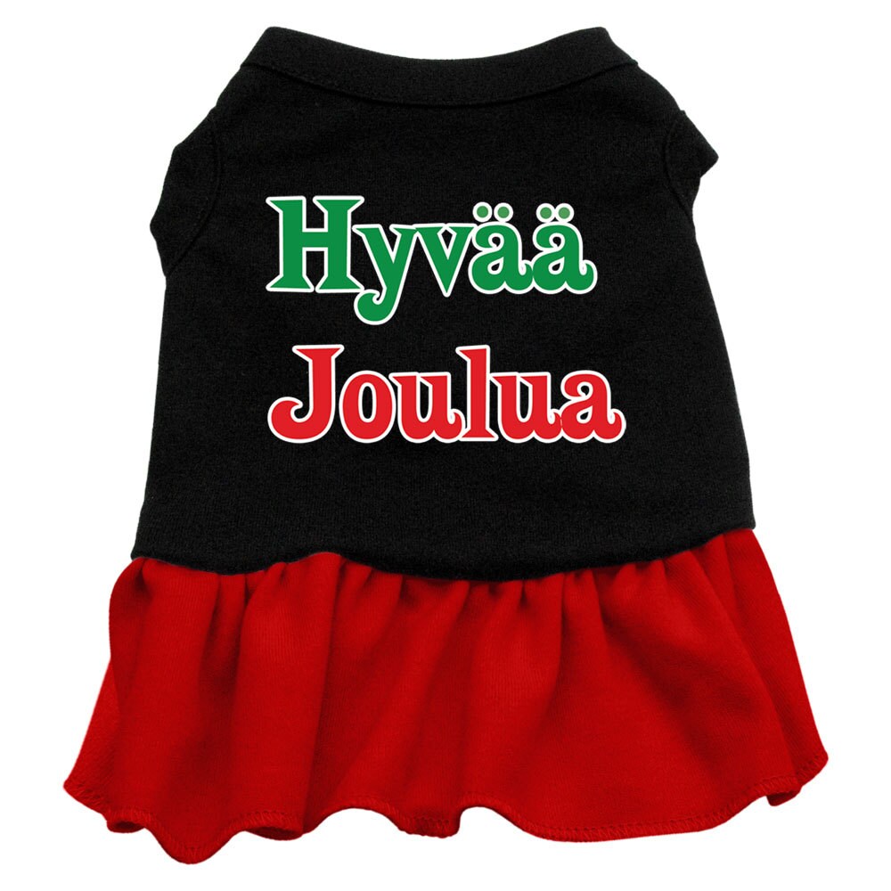 As You Wish Apparel – "Hyvaa Joulua" Christmas Pet Dress