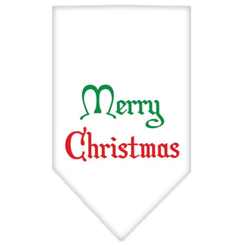 As You Wish Apparel – "Merry Christmas" Pet Bandana