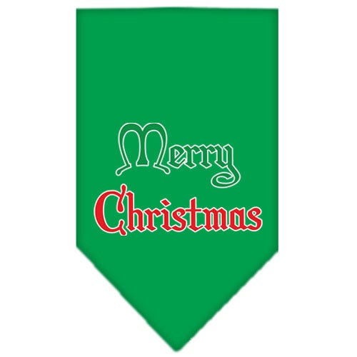 As You Wish Apparel – "Merry Christmas" Pet Bandana