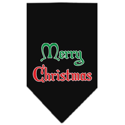 As You Wish Apparel – "Merry Christmas" Pet Bandana