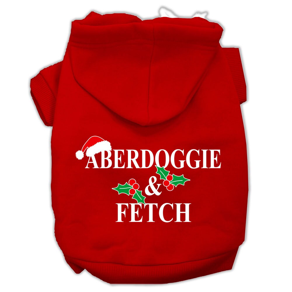 As You Wish Apparel – "Aberdoggie & Fetch" Christmas Pet Hoodie