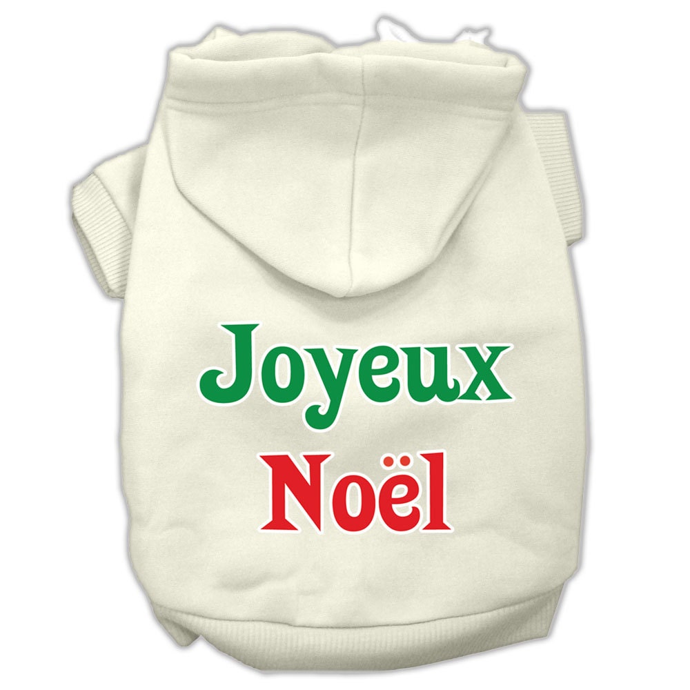 As You Wish Apparel – "Joyeux Noel" Christmas Pet Hoodie
