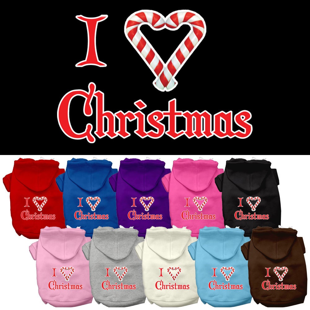 As You Wish Apparel – "I Heart Christmas" Pet Hoodie