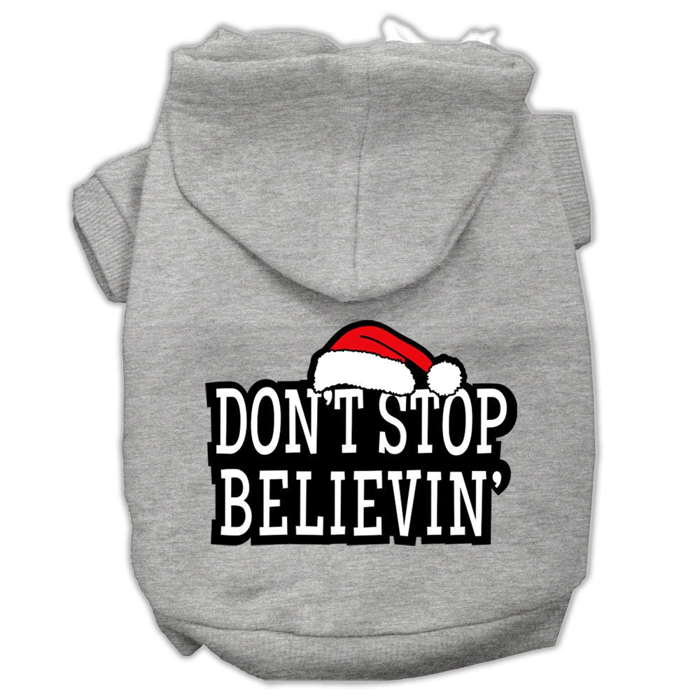 As You Wish Apparel – "Dont Stop Believin" Christmas Pet Hoodie