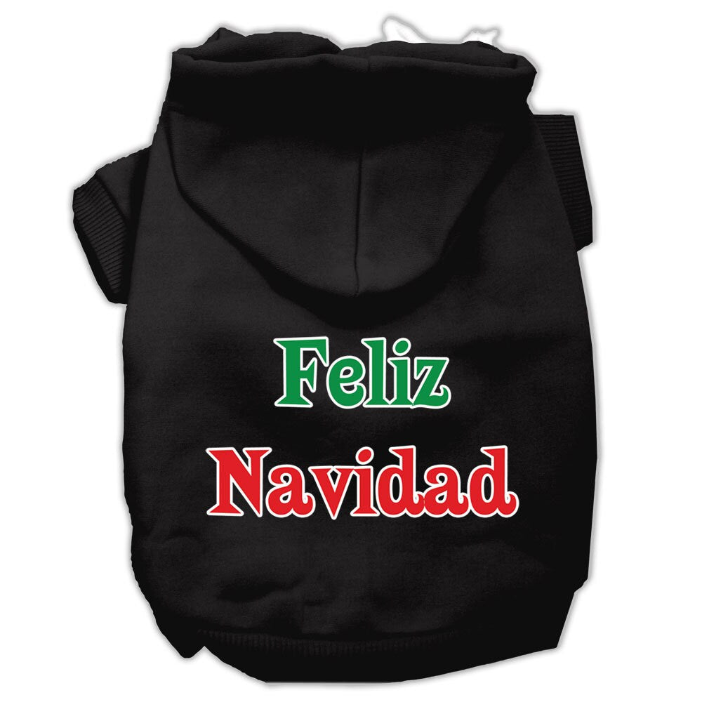 As You Wish Apparel – "Feliz Navidad" Christmas Pet Hoodie