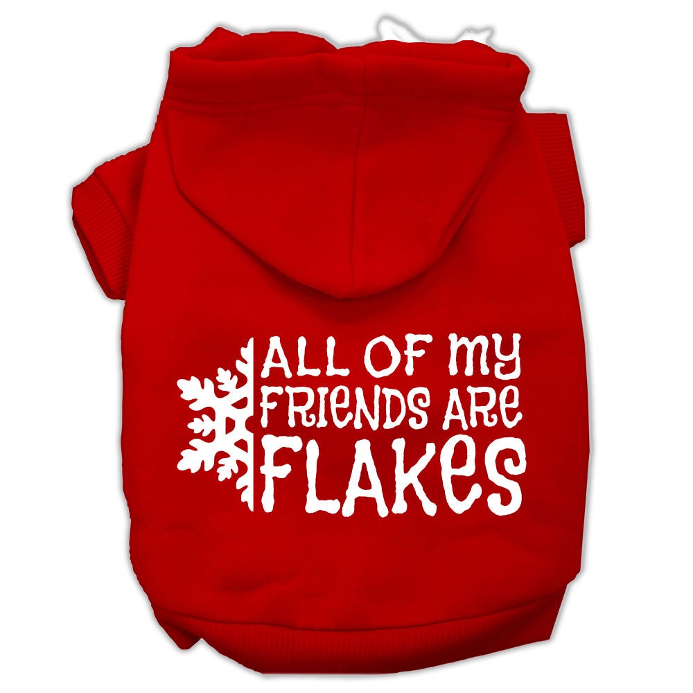 As You Wish Apparel – "All Of My Friends Are Flakes" Christmas Pet Hoodie