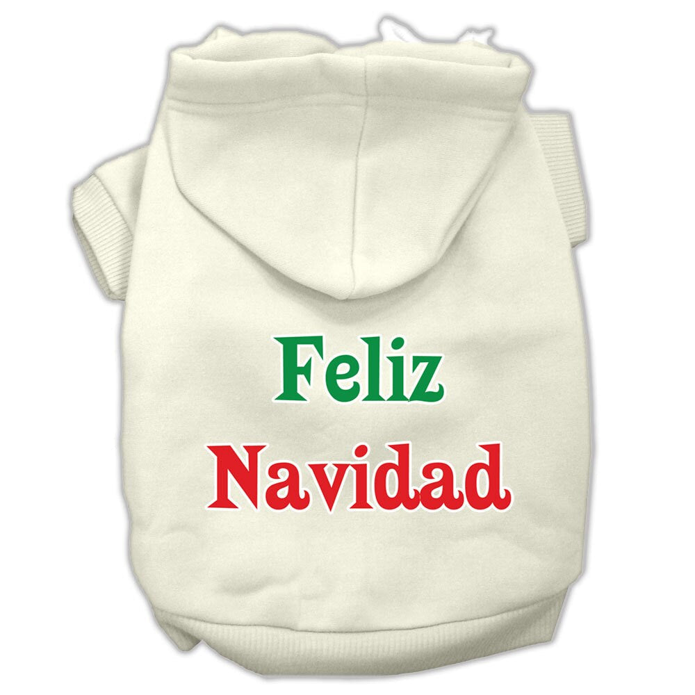 As You Wish Apparel – "Feliz Navidad" Christmas Pet Hoodie