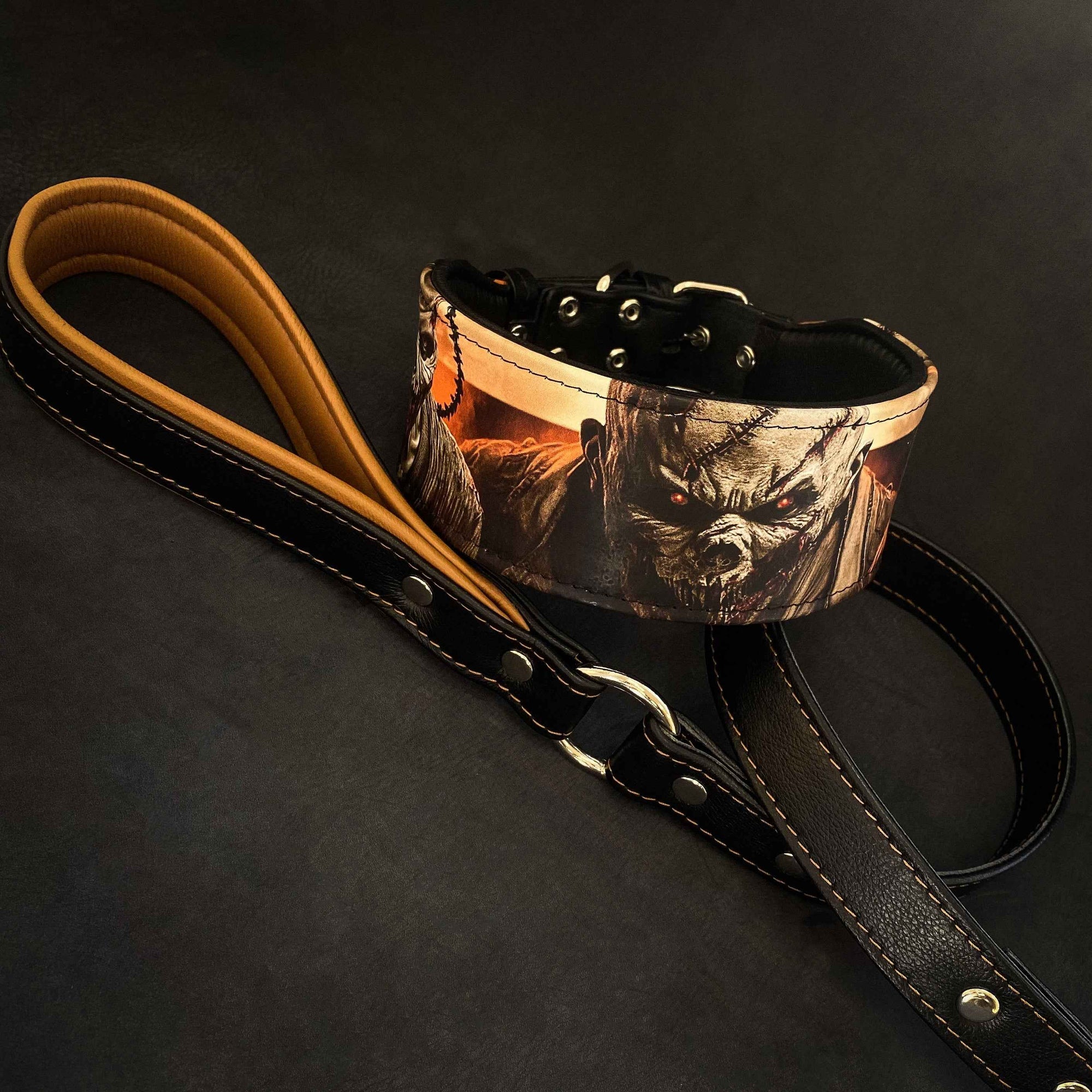 Bestia Scare Limited Edition Leather Dog Collar
