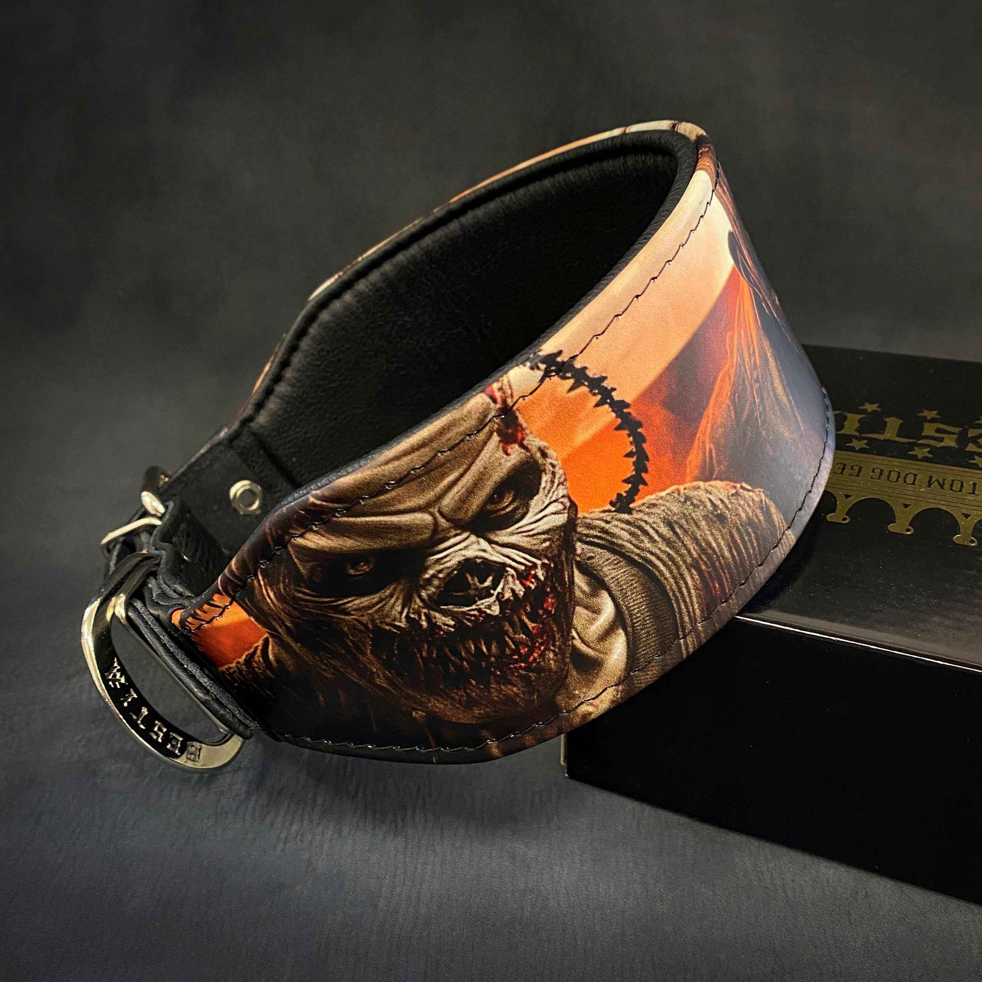 Bestia Scare Limited Edition Leather Dog Collar