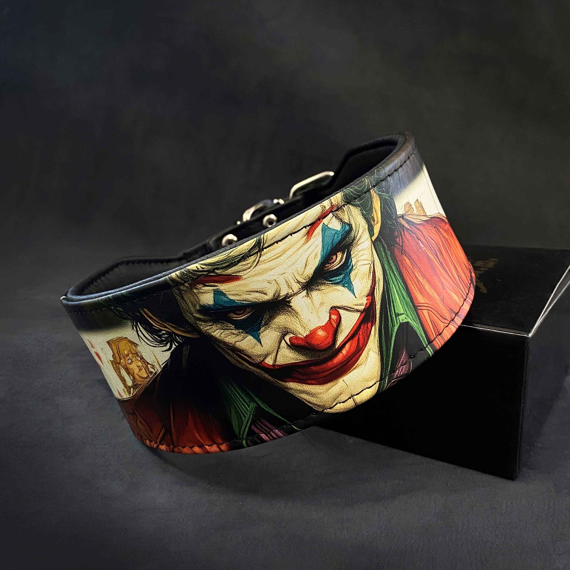 Bestia Joker Limited Edition Leather Dog Collar