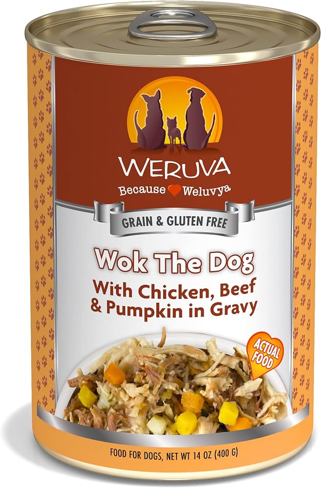 Weruva Wok The Dog Wet Dog Food (14oz)