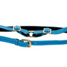Blue Vegetable Colored Italian Leather Harness