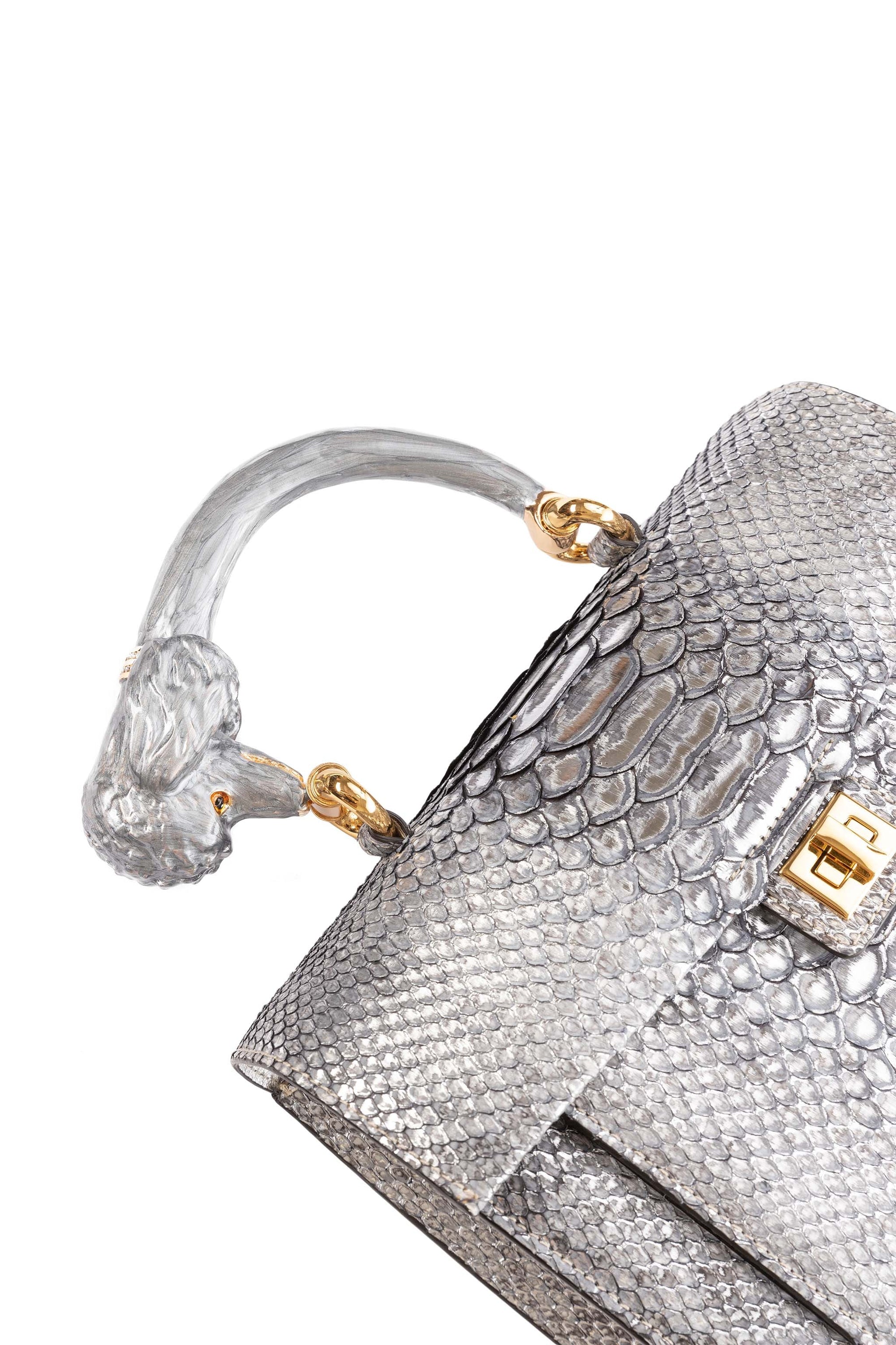 Allysa Payne The Sterling & Grayson Poodle Handle Handbag