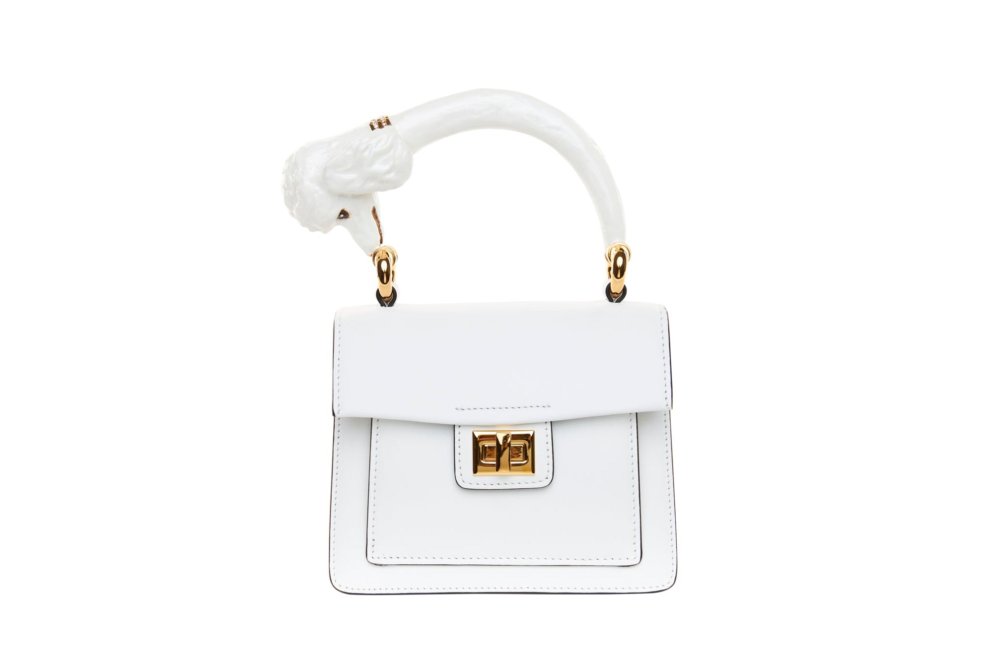 Allysa Payne The Sebastian Poodle Handle Handbag