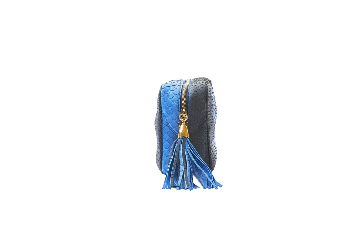 Allysa Payne Python Clutch Bag