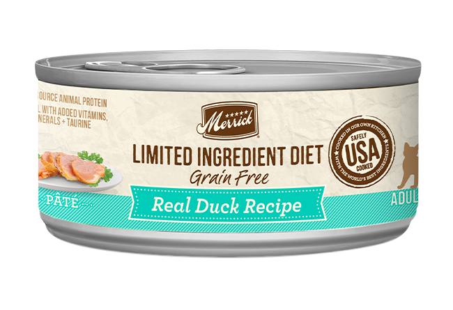 Merrick Limited Ingredient Diet Grain Free Duck Wet Cat Food (5oz)