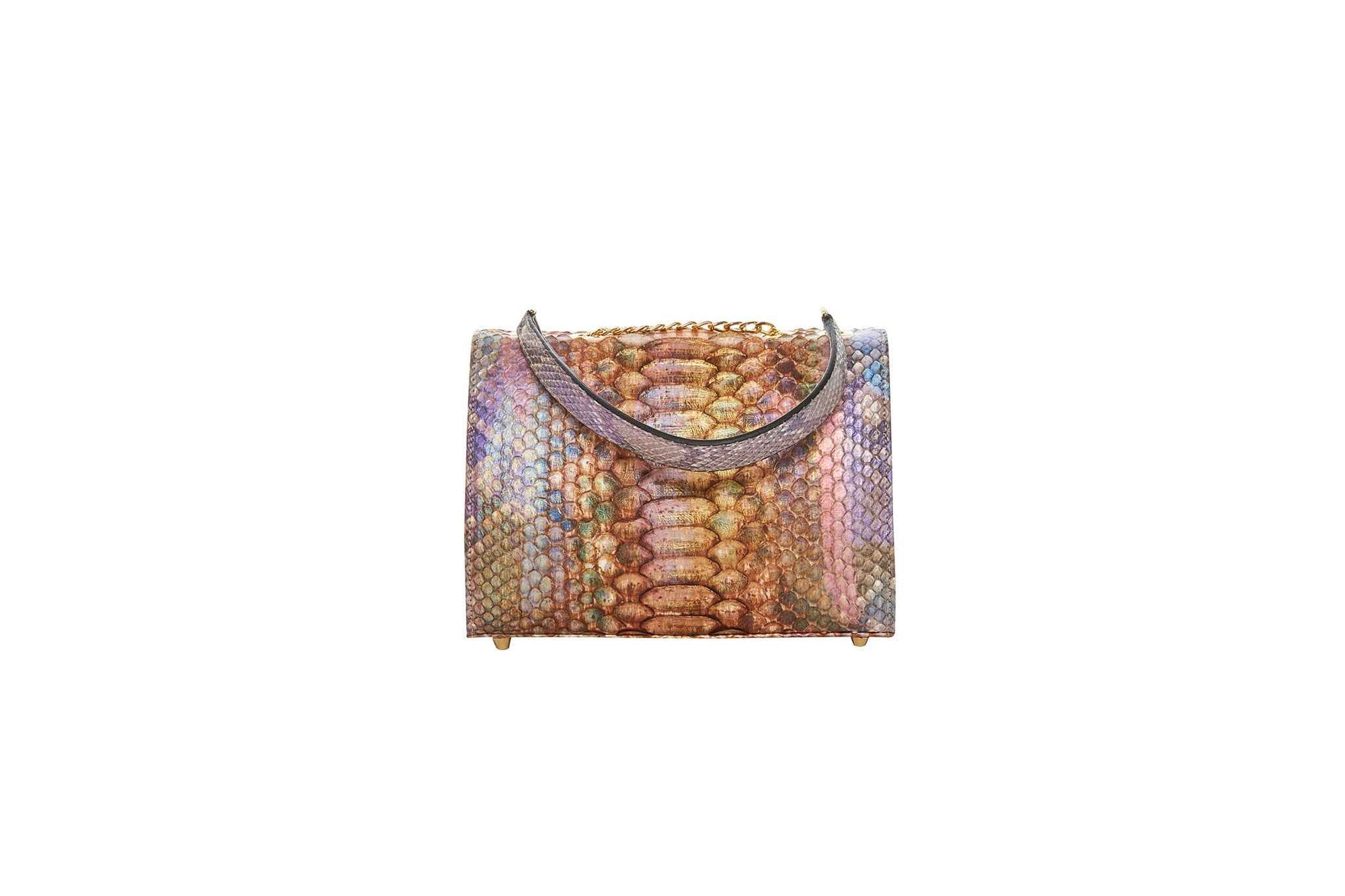 Allysa Payne Iridescent Python Day To Night Bag