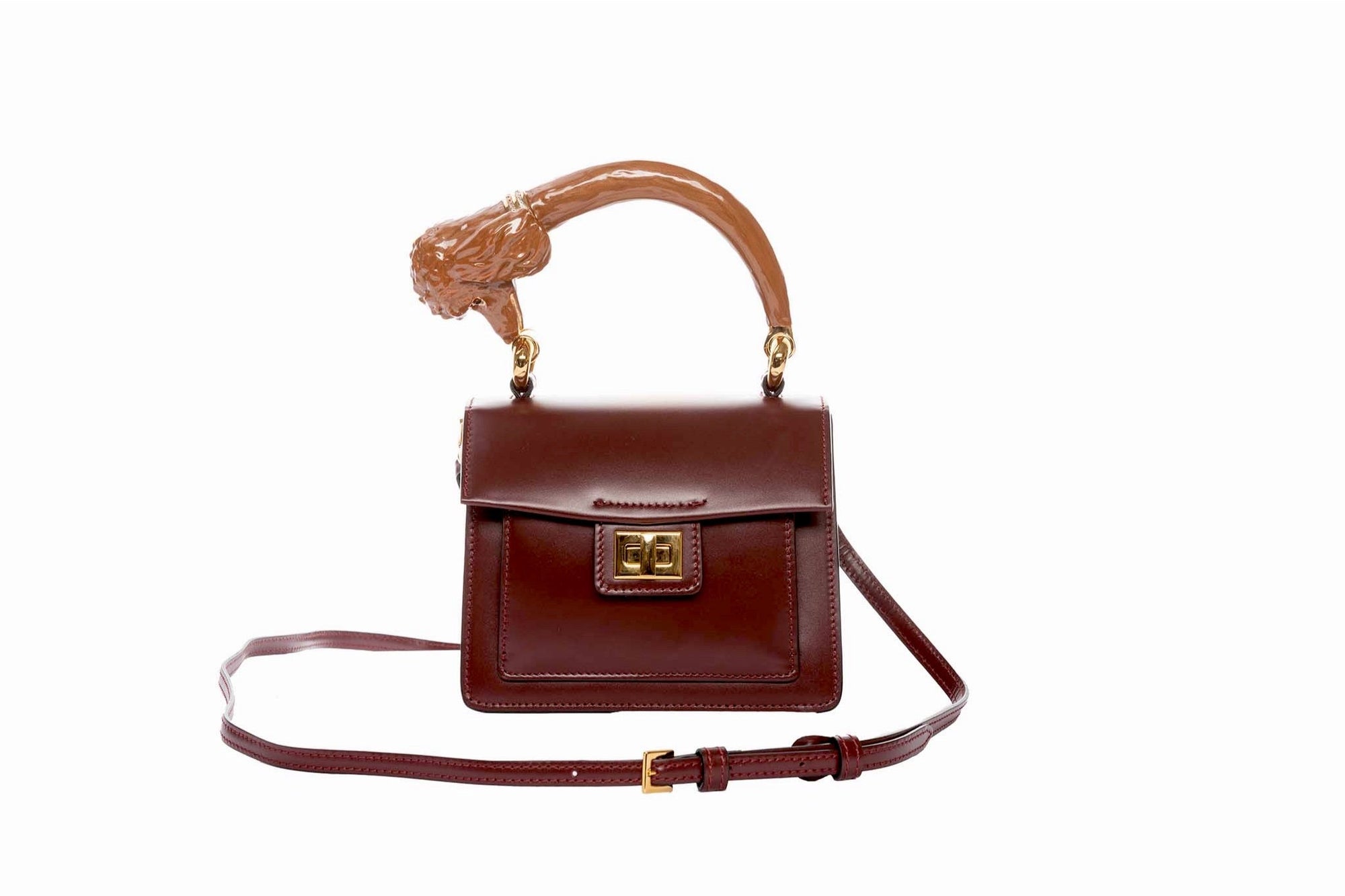 Allysa Payne The Melrose Poodle Handle Handbag