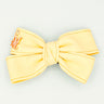 Leather Twist Bow: Cover me in Sunshine